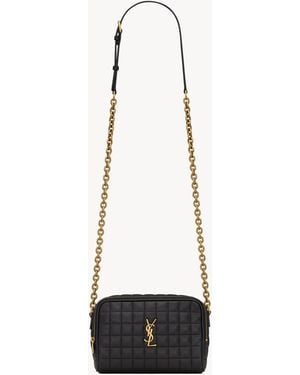 Saint Laurent "Camera Bag" Crossbody Bag - White