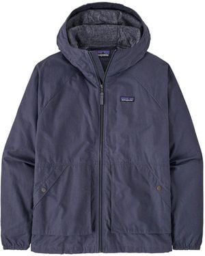 Patagonia Lightweight Ripstop Waxed Cotton Jacket - Blue