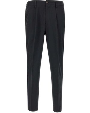 Devore Cotton Modal Pants - Blue