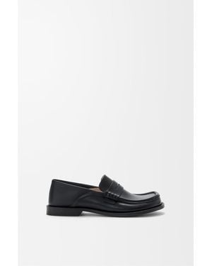 Loewe Campo Flap Back Loafer - White