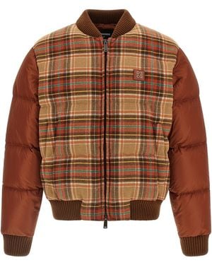 DSquared² 'D2 Upside Down' Bomber Jacket - Brown