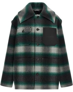 Balenciaga 'Workwear Cocoon' Jacket - Green