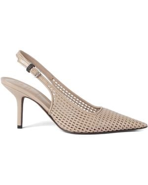 Brunello Cucinelli Calf Lamb Leather Shoes - White