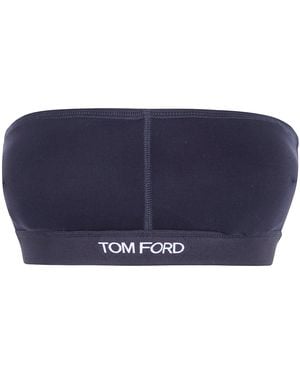 Tom Ford Modal Bondeau Top - Blue