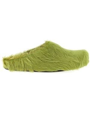 Marni Fussbett Sabot - Green