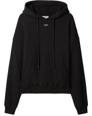 Off-White c/o Virgil Abloh Cotton Knit Sweater - Black