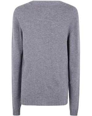 MD75 Cashmere Crew Neck Sweater - Gray