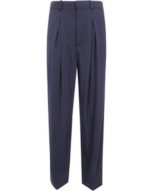 Jacquemus "Le Pantalon Losange" Pants - Blue