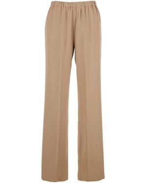 Antonelli Pants Tiete Viscose-Blend - Natural