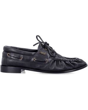 Saint Laurent Le Loafer Bateau - Blue