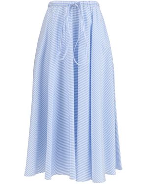 Crida Milano Long Skirt Locorotondo - Blue