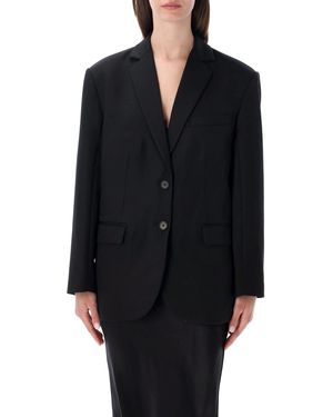 Anine Bing Chic Layered Jacket For - Black