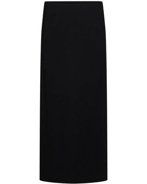 KHAITE Skirt Lyle Japanese Crepe - Black
