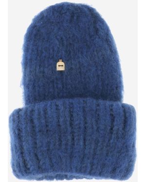 Myssy Handmade Wool Beanie - Blue