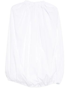 Comme des Garçons Mini Baloon Dress - White