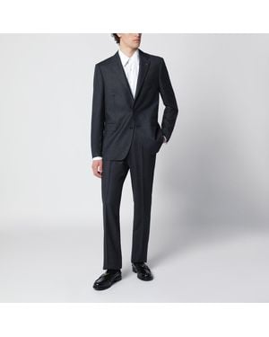 Tagliatore Wool Pants - Black