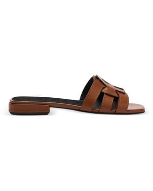 Furla Polyester Summer Sandals T.10 - Brown