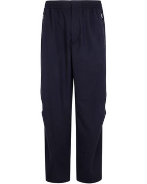 Herno Wool Touch Pants - Blue