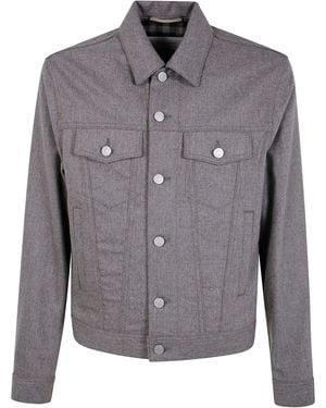 Jacob Cohen Trucker Rw Jacket - Gray