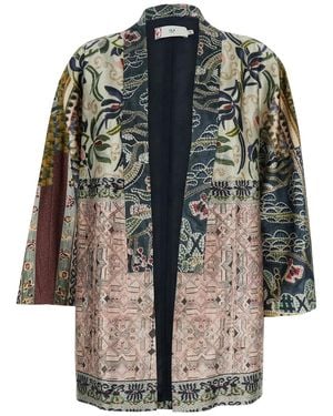 Hui Milano Cardigan Werner Silk - Gray