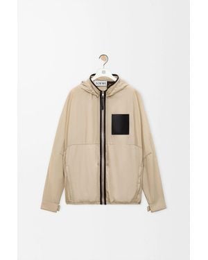 Loewe Hooded Technical Fabric Jacket X Paula's Ibiza - Natural