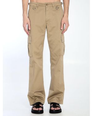 Celine Cargo Pants - Natural