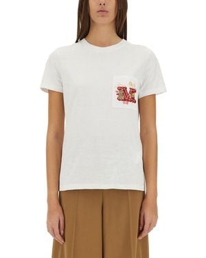 Max Mara T-Shirt Nunzio - White