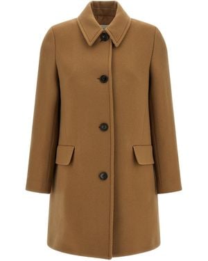 Burberry 'Gosford' Coat - Natural