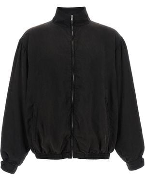 Ssstein 'Vintage' Bomber Jacket - Black