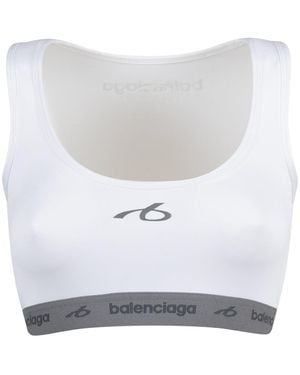 Balenciaga Techwear Bra Tank Top - White