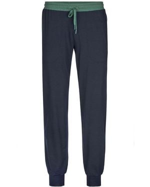 CALIDA Lyocell Track Pants - Blue