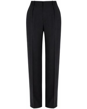 Saint Laurent Tailored Pants - Blue