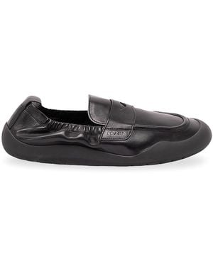 Prada Speedrock Leather Loafers - Black