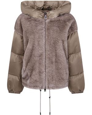 Betta Corradi "Dudu" Hooded Jacket - Brown