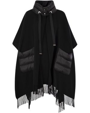 Herno Poncho Resort - Black