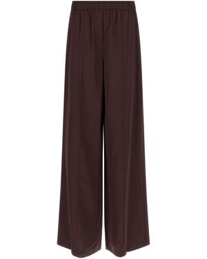 Tory Burch Shiny Pants - Purple