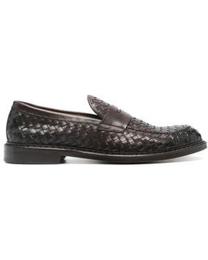 Doucal's Elegant Leather Sandals For - Multicolor