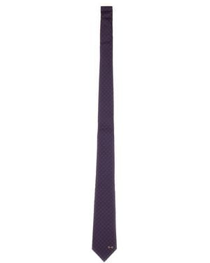 Gucci Patterned Silk Necktie - Multicolor