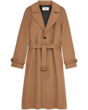 Celine "Chesterfield" Coat - Brown