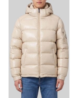 Herno Polar Tech Hooded Down Jacket - Natural