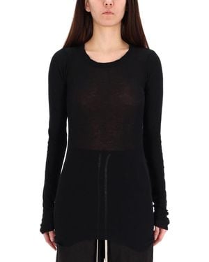 Rick Owens Long-Sleeve T-Shirt - Black