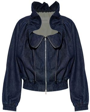 Dries Van Noten Voly Denim Jacket - Blue