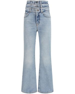 Fiorucci Jeans With Triple-Layer Waist - Blue