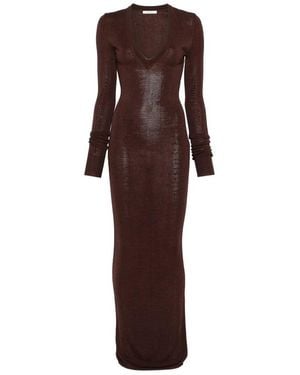Entire studios Dress Viscose - Brown