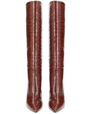 Paris Texas Leather Boots - Brown