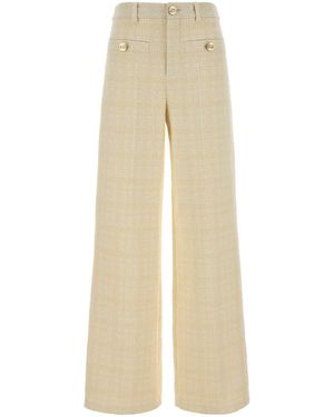 Gucci Cream Tweed Pant - Natural