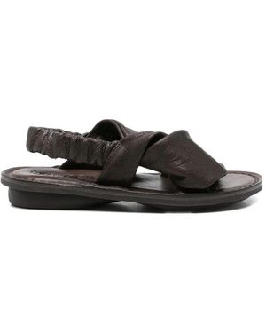 Trippen "Embrace" Flat Sandals - Black