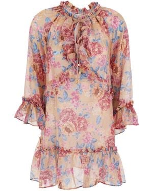 Anjuna Kaftan Dress - Pink