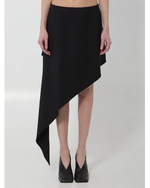 Alaïa Asymmetric Pointed Skirt - Black