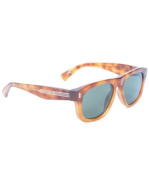 Brunello Cucinelli Havana Acetate Sunglasses - White